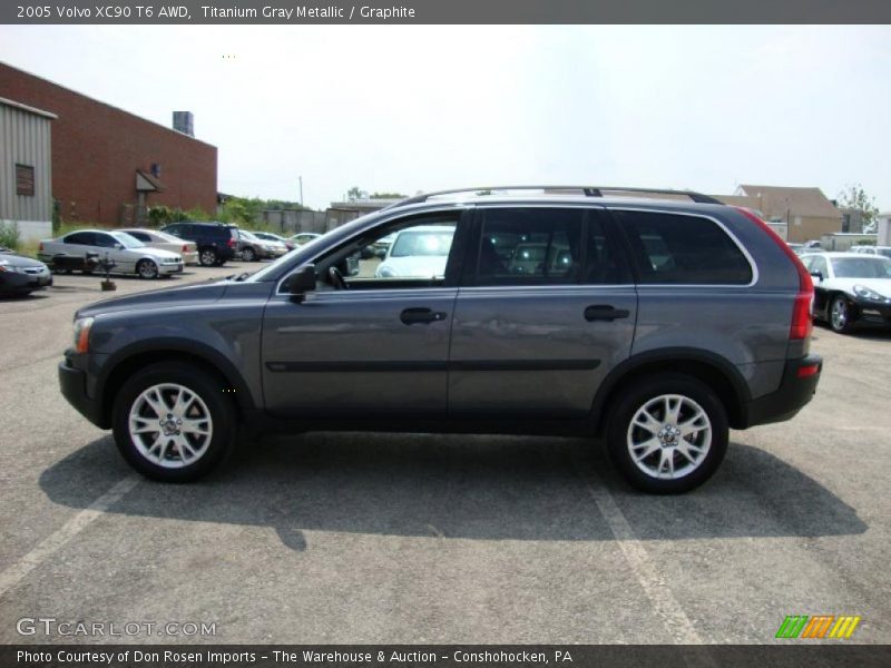 Titanium Gray Metallic / Graphite 2005 Volvo XC90 T6 AWD