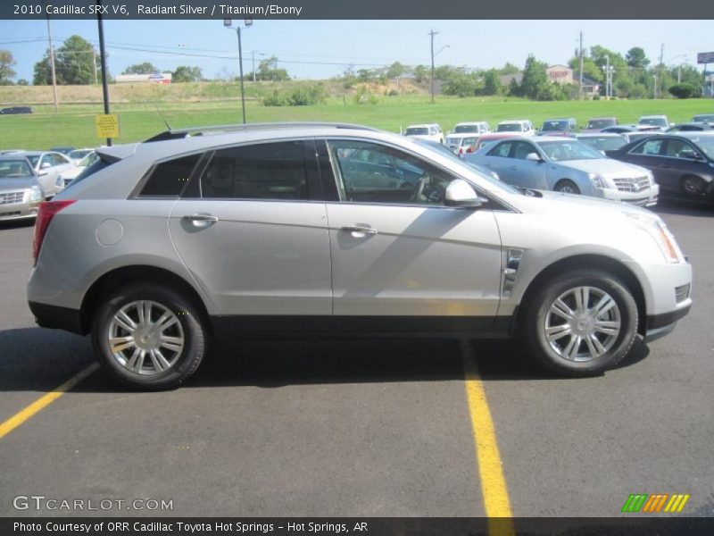 Radiant Silver / Titanium/Ebony 2010 Cadillac SRX V6