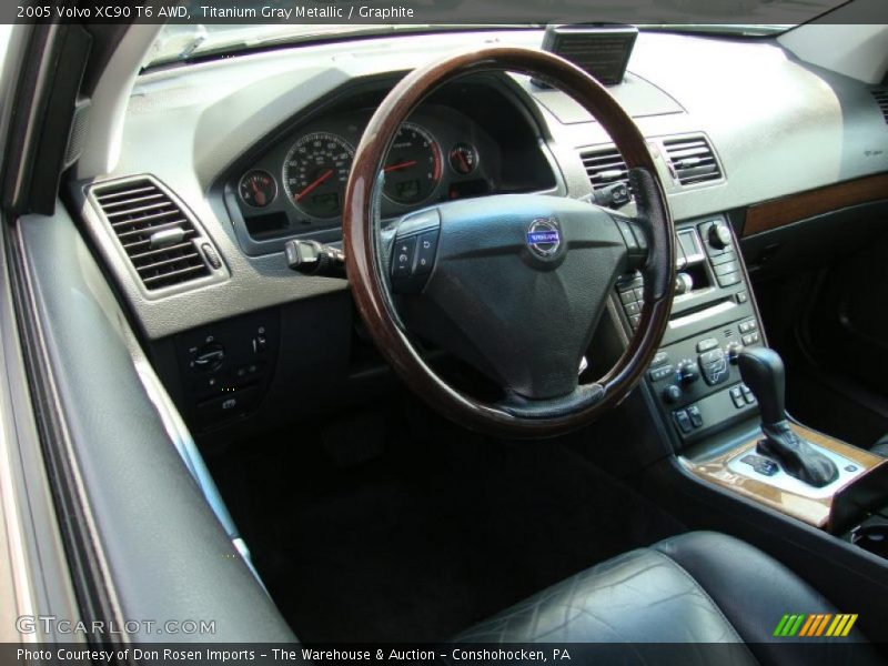 Titanium Gray Metallic / Graphite 2005 Volvo XC90 T6 AWD
