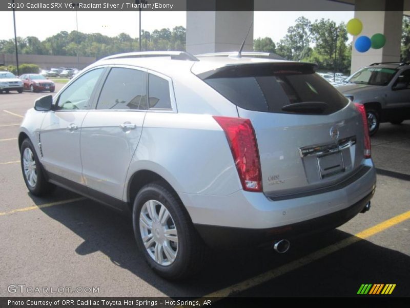 Radiant Silver / Titanium/Ebony 2010 Cadillac SRX V6