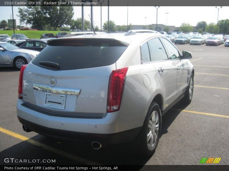 Radiant Silver / Titanium/Ebony 2010 Cadillac SRX V6