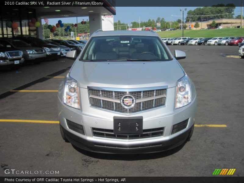 Radiant Silver / Titanium/Ebony 2010 Cadillac SRX V6