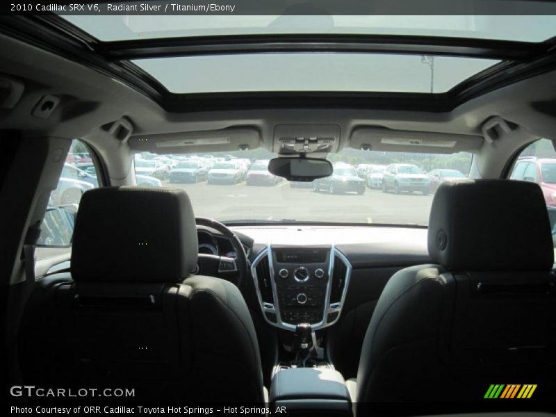 Radiant Silver / Titanium/Ebony 2010 Cadillac SRX V6