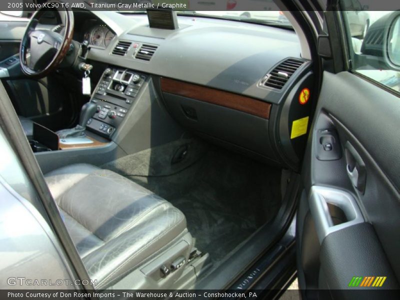 Titanium Gray Metallic / Graphite 2005 Volvo XC90 T6 AWD