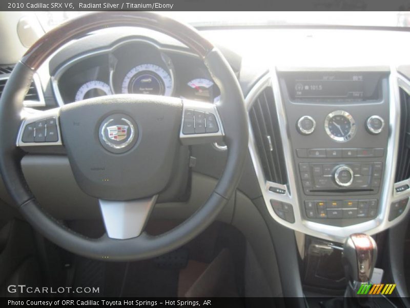 Radiant Silver / Titanium/Ebony 2010 Cadillac SRX V6