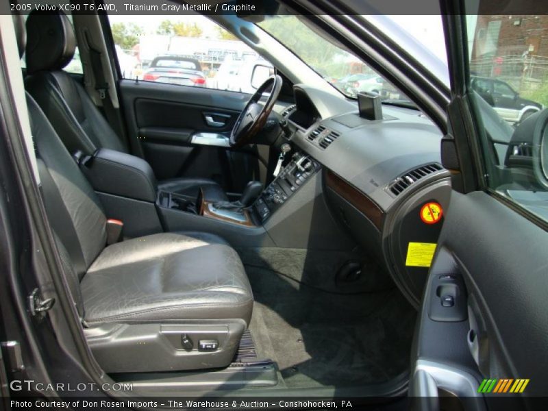 Titanium Gray Metallic / Graphite 2005 Volvo XC90 T6 AWD