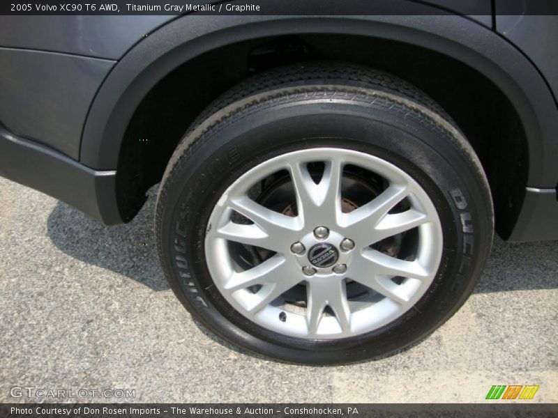Titanium Gray Metallic / Graphite 2005 Volvo XC90 T6 AWD