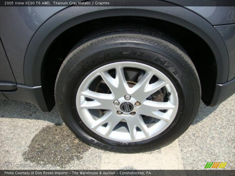 Titanium Gray Metallic / Graphite 2005 Volvo XC90 T6 AWD