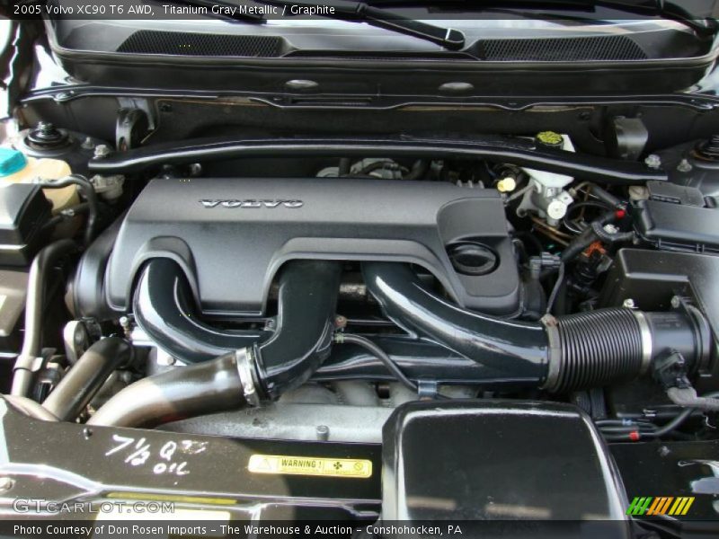 Titanium Gray Metallic / Graphite 2005 Volvo XC90 T6 AWD