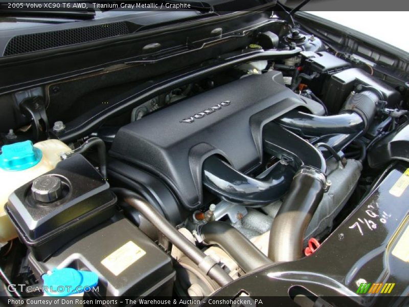 Titanium Gray Metallic / Graphite 2005 Volvo XC90 T6 AWD