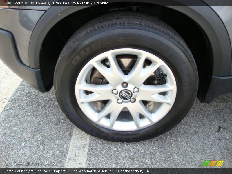 Titanium Gray Metallic / Graphite 2005 Volvo XC90 T6 AWD