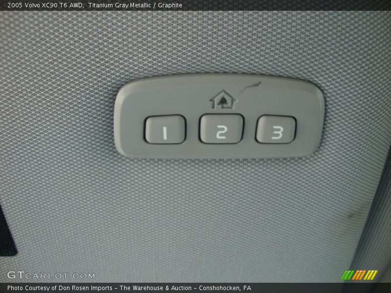 Titanium Gray Metallic / Graphite 2005 Volvo XC90 T6 AWD