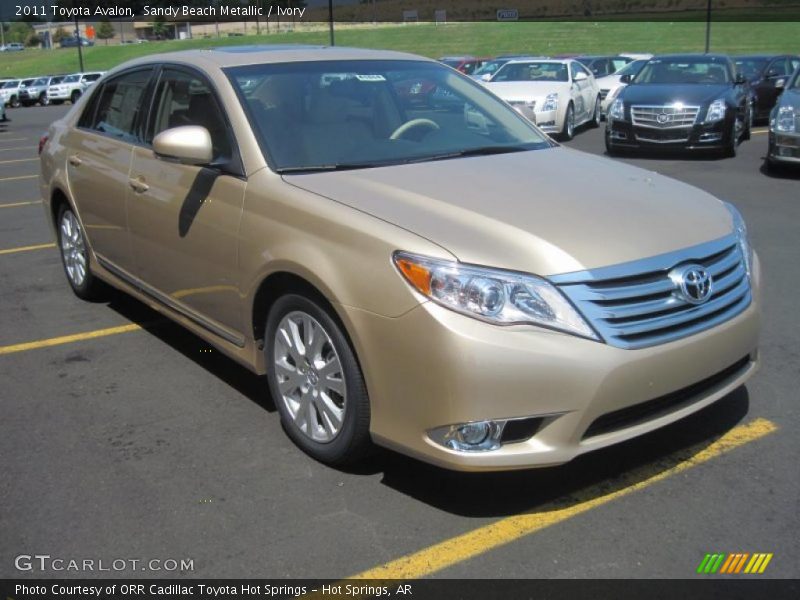 Sandy Beach Metallic / Ivory 2011 Toyota Avalon