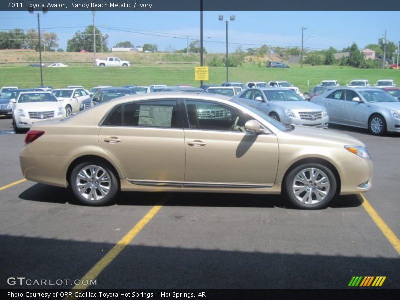 Sandy Beach Metallic / Ivory 2011 Toyota Avalon