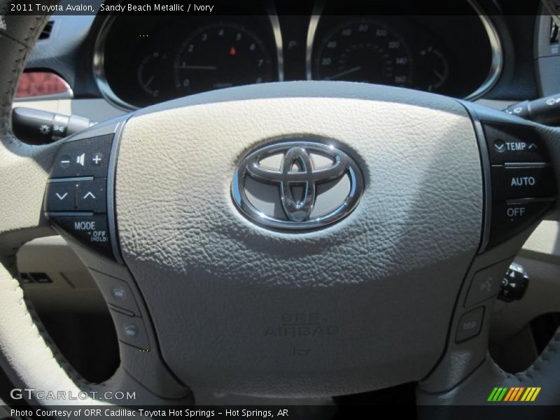 Sandy Beach Metallic / Ivory 2011 Toyota Avalon