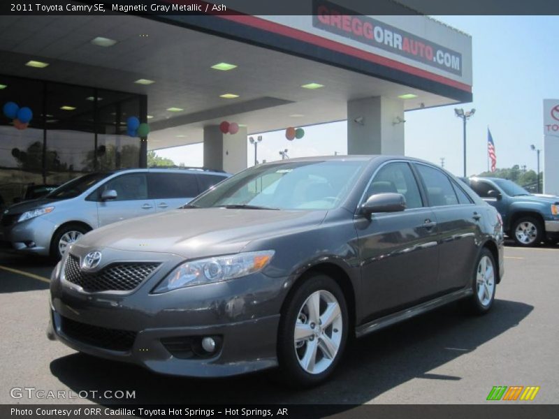 Magnetic Gray Metallic / Ash 2011 Toyota Camry SE
