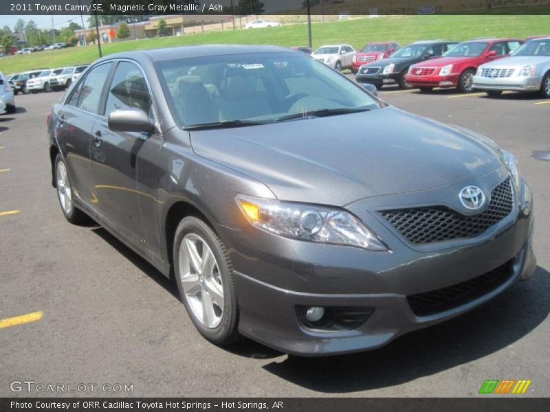 Magnetic Gray Metallic / Ash 2011 Toyota Camry SE
