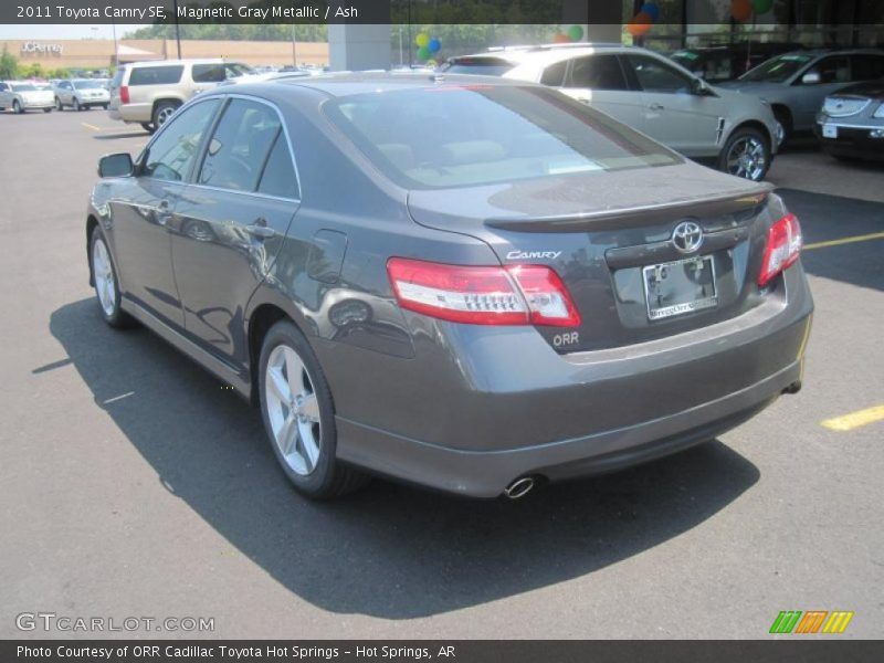 Magnetic Gray Metallic / Ash 2011 Toyota Camry SE