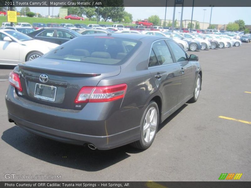 Magnetic Gray Metallic / Ash 2011 Toyota Camry SE