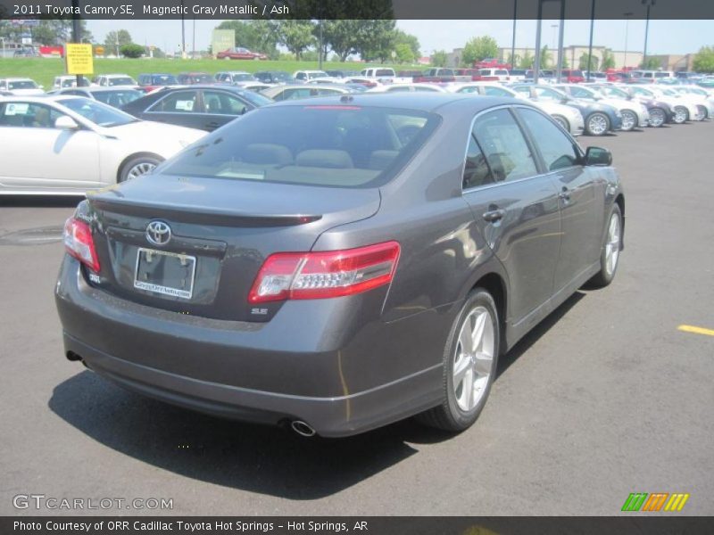 Magnetic Gray Metallic / Ash 2011 Toyota Camry SE