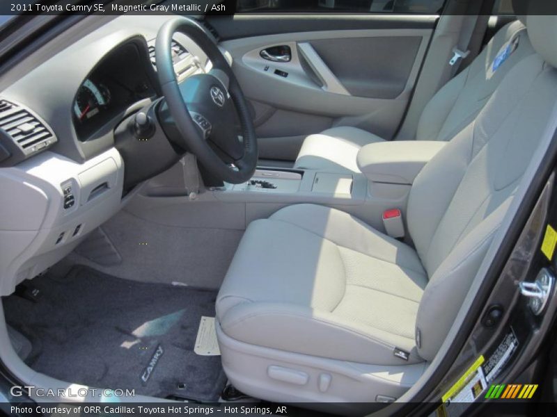 Magnetic Gray Metallic / Ash 2011 Toyota Camry SE