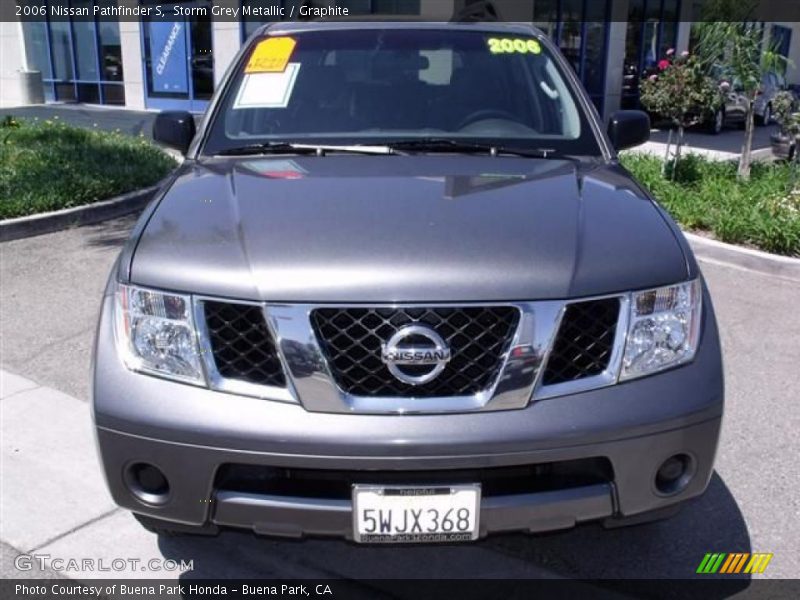 Storm Grey Metallic / Graphite 2006 Nissan Pathfinder S