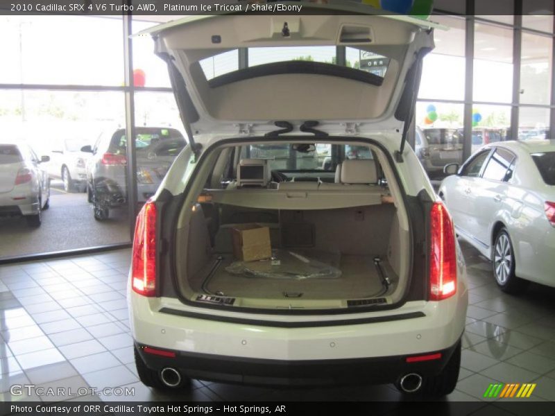 Platinum Ice Tricoat / Shale/Ebony 2010 Cadillac SRX 4 V6 Turbo AWD