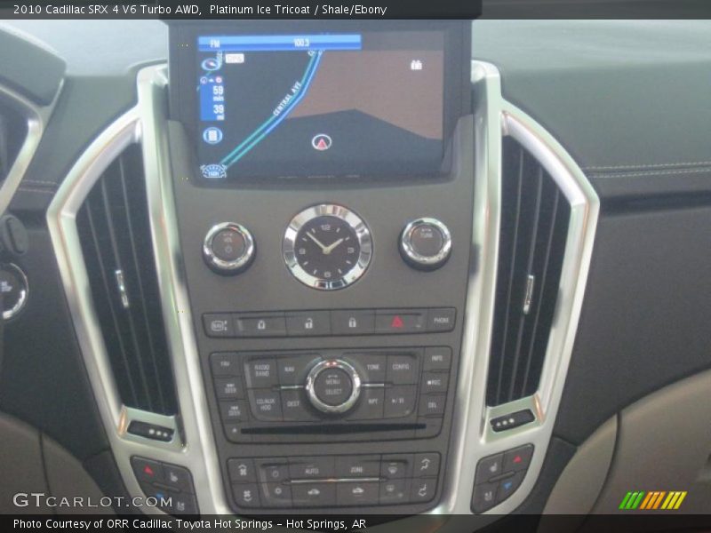 Platinum Ice Tricoat / Shale/Ebony 2010 Cadillac SRX 4 V6 Turbo AWD
