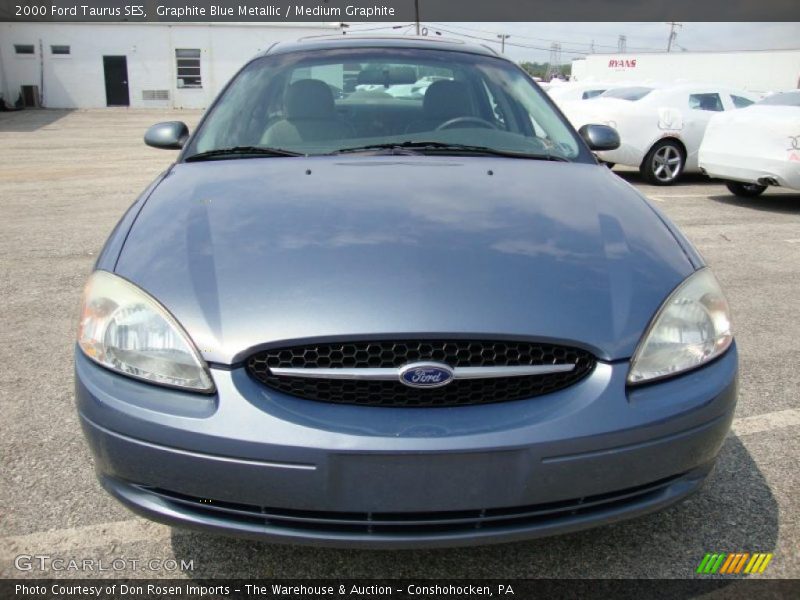 Graphite Blue Metallic / Medium Graphite 2000 Ford Taurus SES