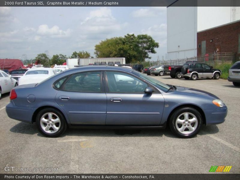 Graphite Blue Metallic / Medium Graphite 2000 Ford Taurus SES