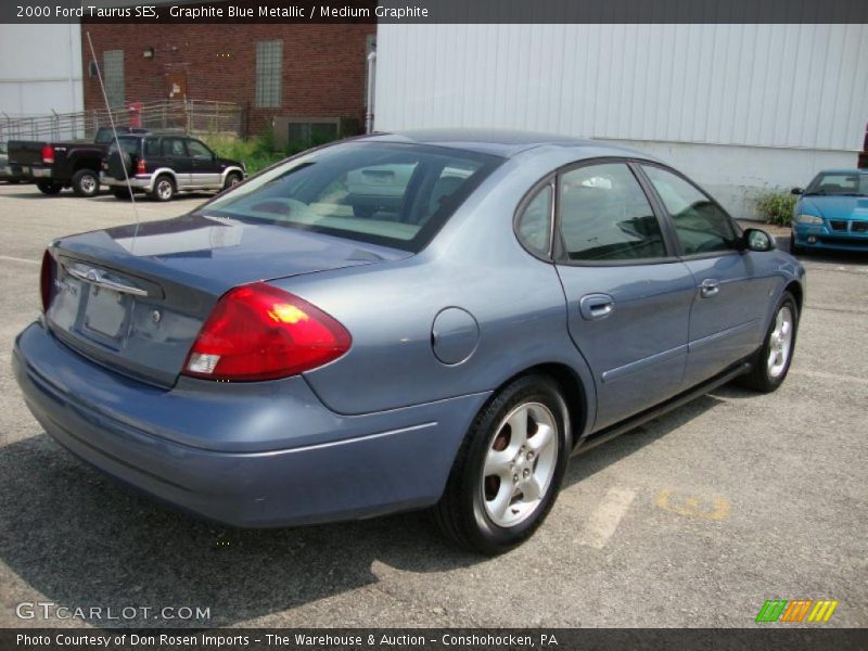 Graphite Blue Metallic / Medium Graphite 2000 Ford Taurus SES