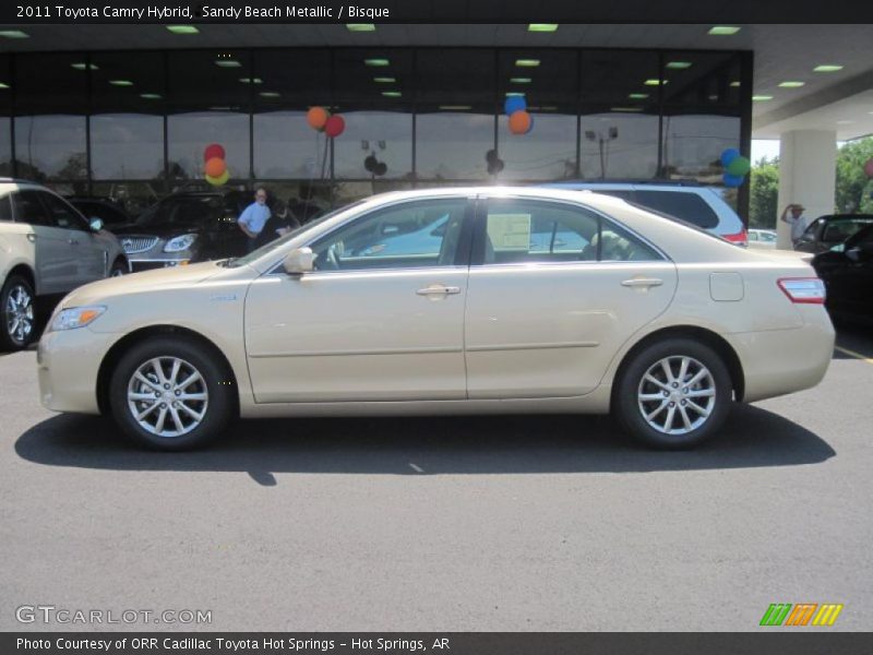 Sandy Beach Metallic / Bisque 2011 Toyota Camry Hybrid