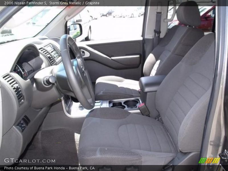Storm Grey Metallic / Graphite 2006 Nissan Pathfinder S