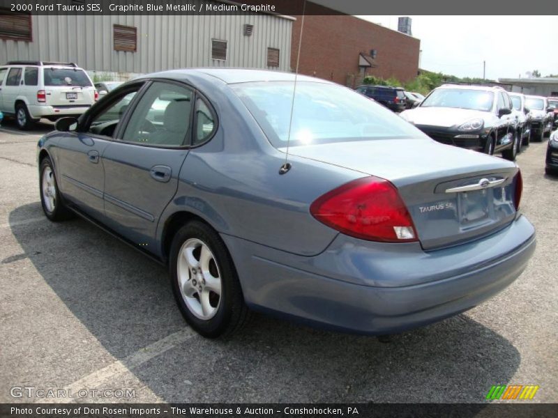 Graphite Blue Metallic / Medium Graphite 2000 Ford Taurus SES