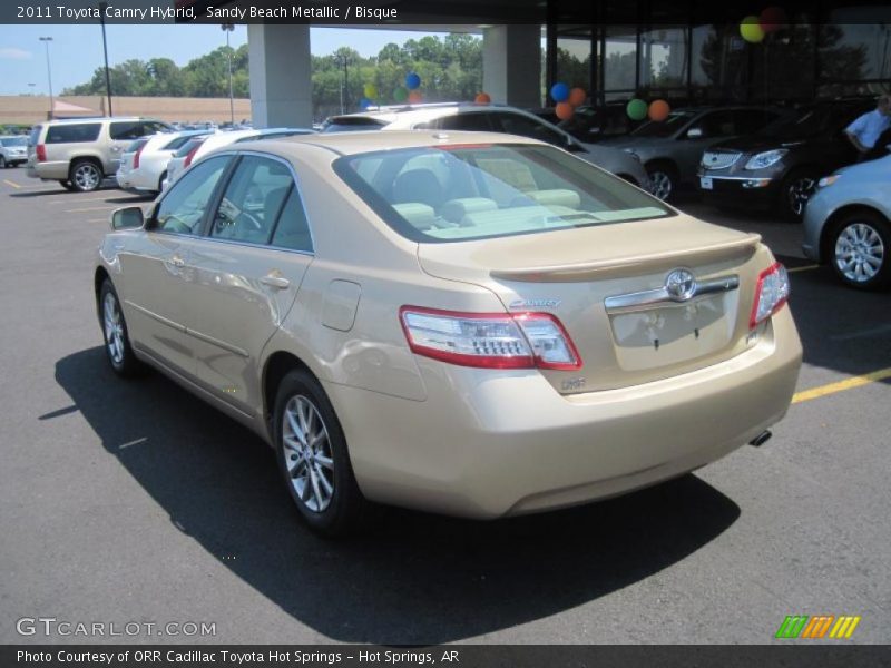 Sandy Beach Metallic / Bisque 2011 Toyota Camry Hybrid