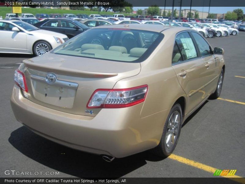 Sandy Beach Metallic / Bisque 2011 Toyota Camry Hybrid