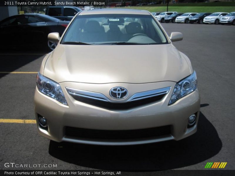 Sandy Beach Metallic / Bisque 2011 Toyota Camry Hybrid