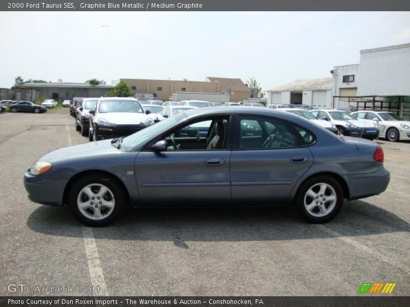 Graphite Blue Metallic / Medium Graphite 2000 Ford Taurus SES