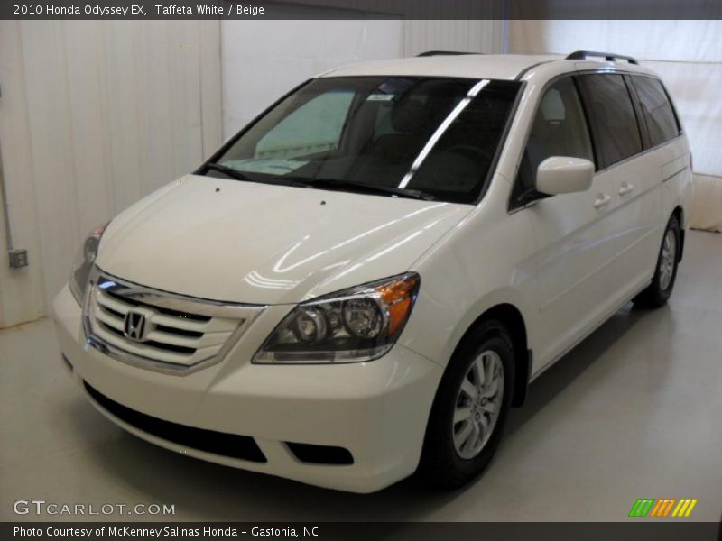 Taffeta White / Beige 2010 Honda Odyssey EX