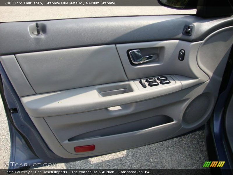 Graphite Blue Metallic / Medium Graphite 2000 Ford Taurus SES