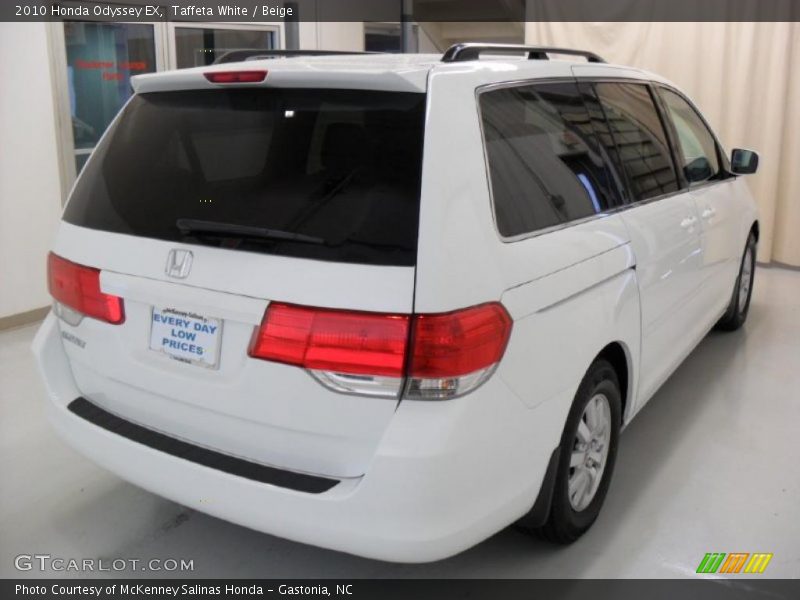 Taffeta White / Beige 2010 Honda Odyssey EX