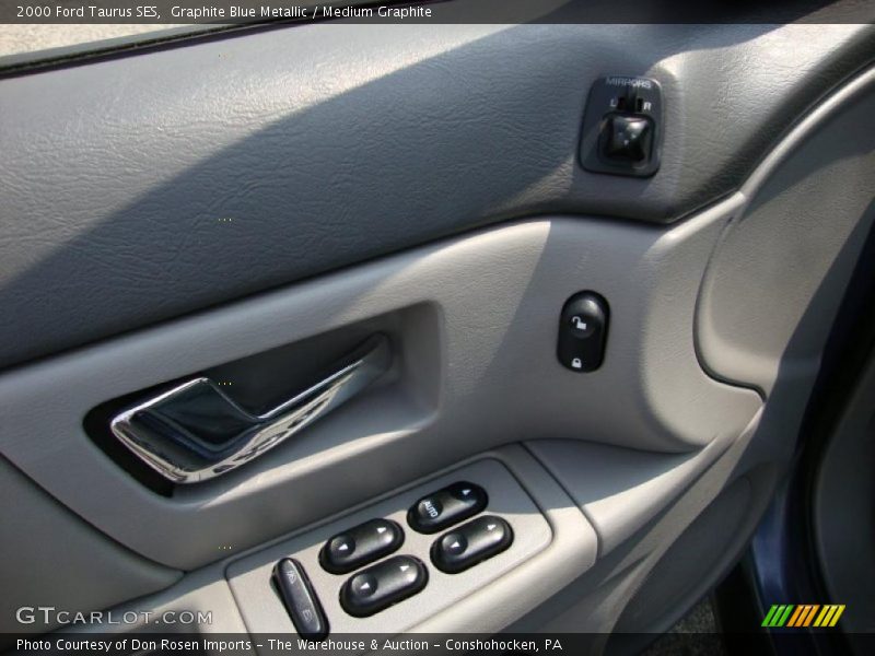 Graphite Blue Metallic / Medium Graphite 2000 Ford Taurus SES