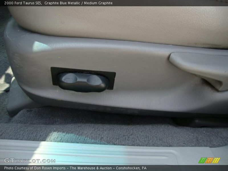 Graphite Blue Metallic / Medium Graphite 2000 Ford Taurus SES