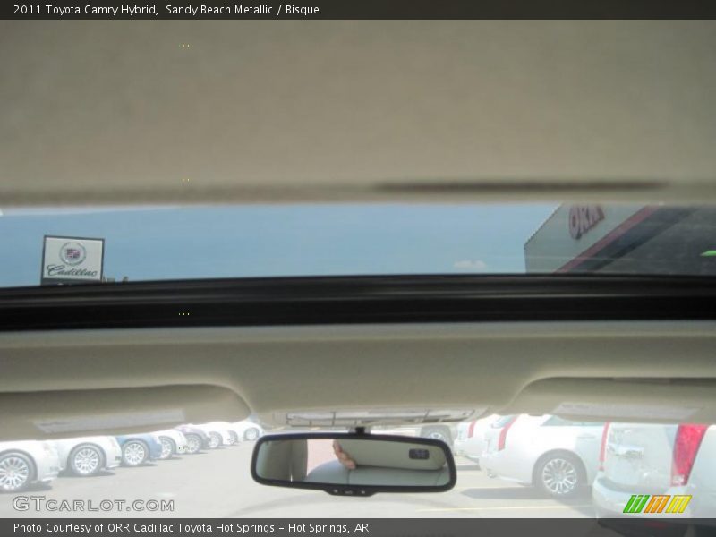 Sandy Beach Metallic / Bisque 2011 Toyota Camry Hybrid