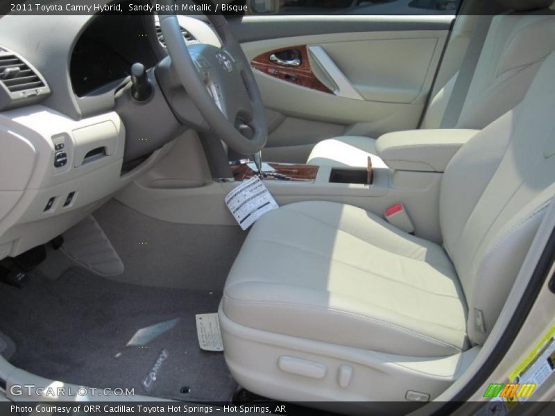 Sandy Beach Metallic / Bisque 2011 Toyota Camry Hybrid