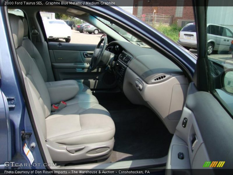 Graphite Blue Metallic / Medium Graphite 2000 Ford Taurus SES