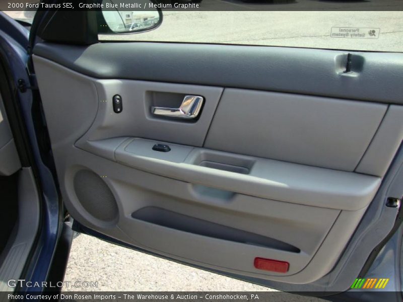 Graphite Blue Metallic / Medium Graphite 2000 Ford Taurus SES