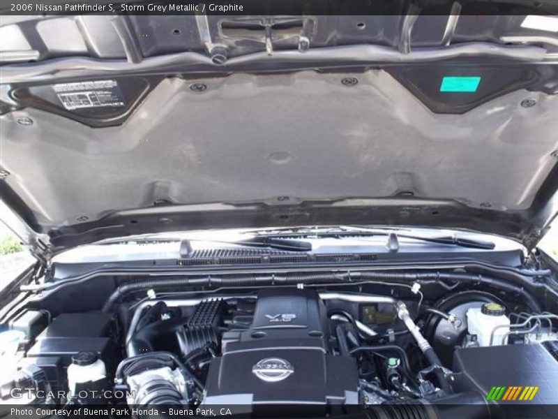 Storm Grey Metallic / Graphite 2006 Nissan Pathfinder S