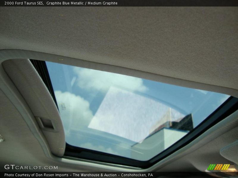 Graphite Blue Metallic / Medium Graphite 2000 Ford Taurus SES