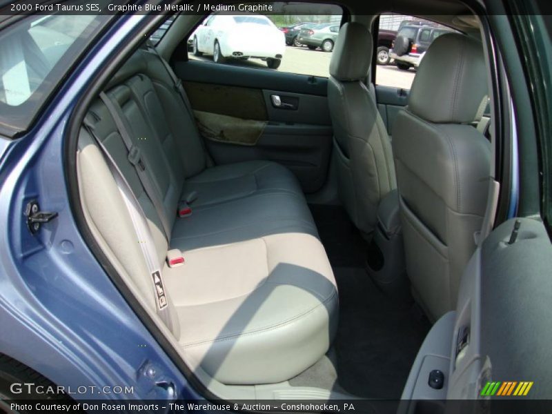 Graphite Blue Metallic / Medium Graphite 2000 Ford Taurus SES